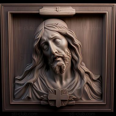 3D model st jesus (STL)